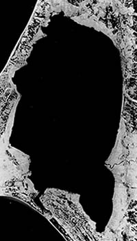 かつて日本第2の湖だった八郎湖